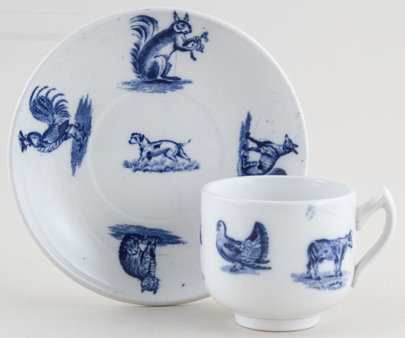 Toy Cup and Saucer c1890